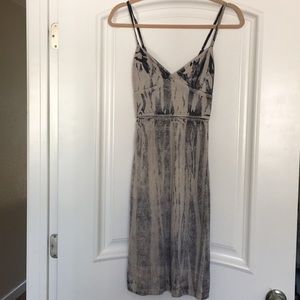 Grey/black faded tight dress. Size small.